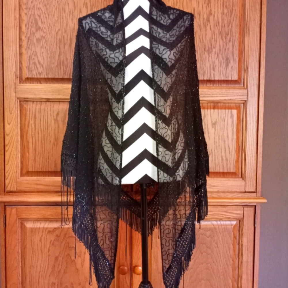 Scala Beaded Shawl